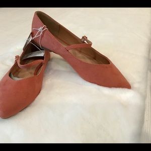 Suede MaryJane Shoes 6.5 NWT
